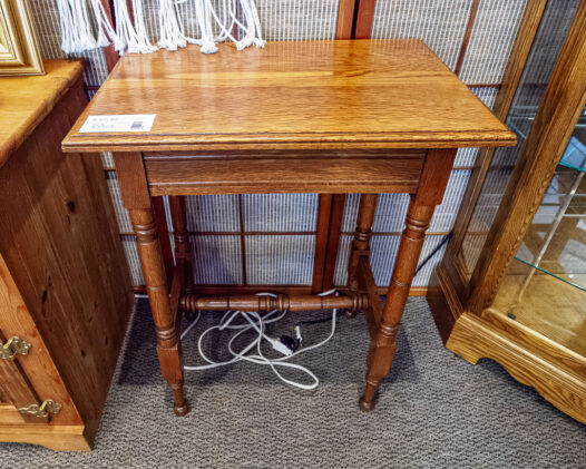 Oak Accent Table