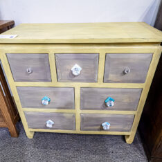 Multicolor Knobs Chest