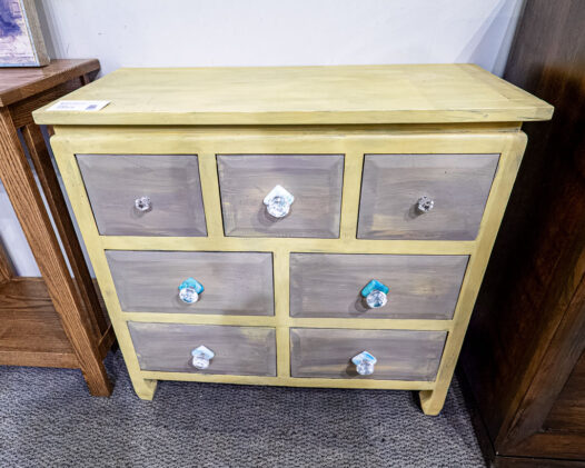 Multicolor Knobs Chest