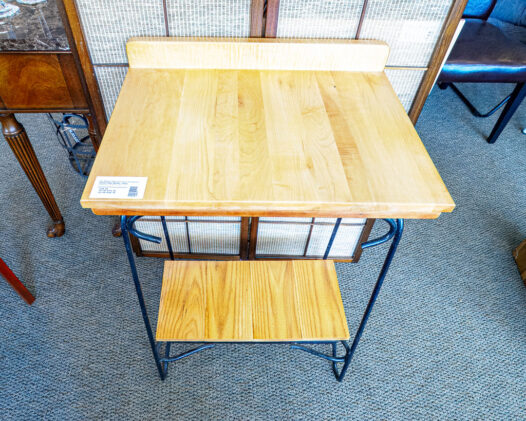 Custom Wood Accent Table - Image 2