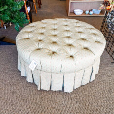 Ethan Allen Tufted Ottoman