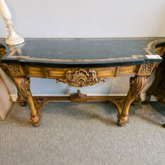 Inlay Top Ornate Sideboard