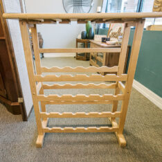 Blond Wine Rack