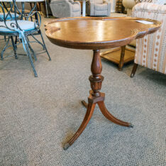 Vintage Clover Pedestal Table