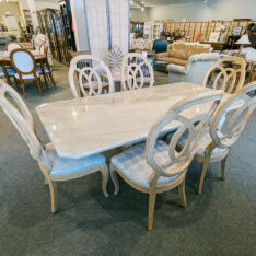 Marble Top Dining Set