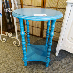 Turquoise Accent Table