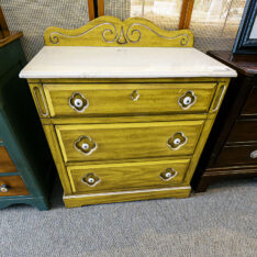 Vintage Chest w/Marble Top