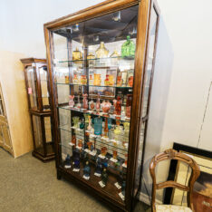 Cherry Curio Cabinet