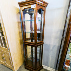 Cherry Curio Cabinet