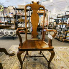 Vintage Wood Arm Chair