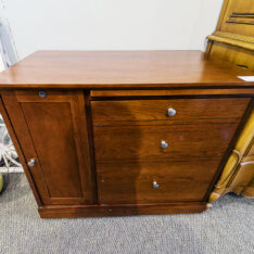 Cherry Cabinet with Tray