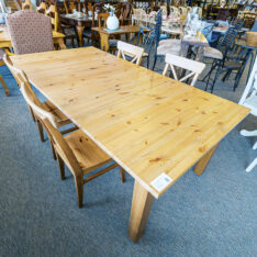 Pine Extendable Dining Set