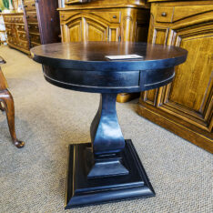 Round Pedestal Accent Table