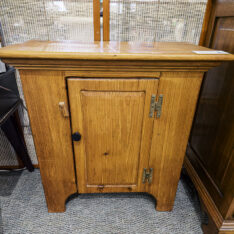 Vintage Pine Commode Table
