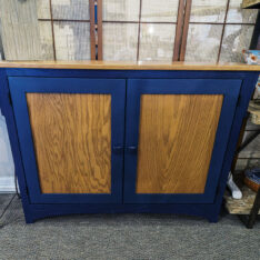 Oak Two Door Cabinet