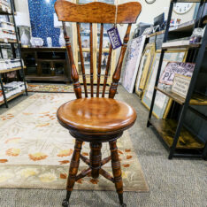 Antique Swivel Piano Chair
