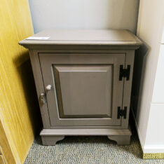 Painted One Door Nightstand