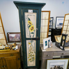 Reclaimed Barnwood Cabinet