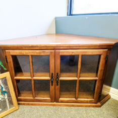 Cherry Corner Media Console