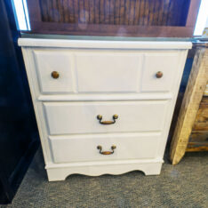 White Painted Chest