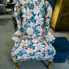 Hitchcock Floral Wingback