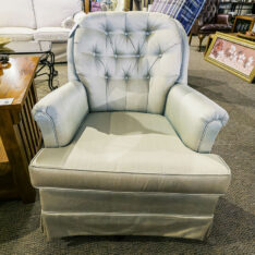 Pale Green Swivel Chair