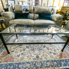 Tiered Glass Coffee Table