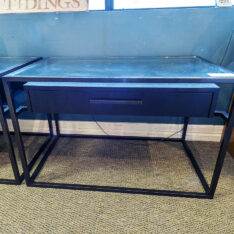 Glass Top Nightstand