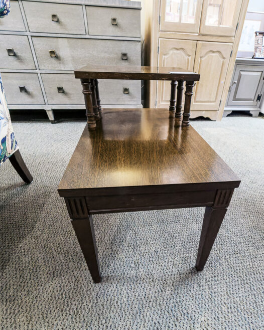 Vintage Stepback End Table | New England Home Furniture Consignment