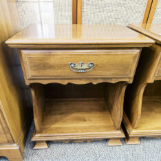 Maple Nightstand Pair