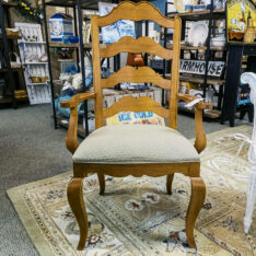 Ethan Allen Wood Arm Chair