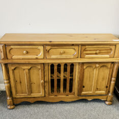 Broyhill Pine Sideboard As Is