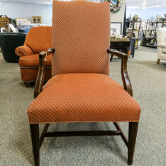 Red Martha Washington Chair