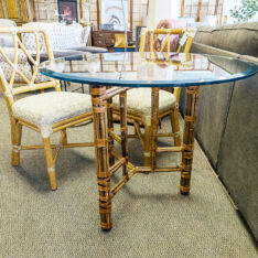 Rattan 3 Piece Bistro Set
