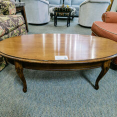 Cherry Oval Coffee Table