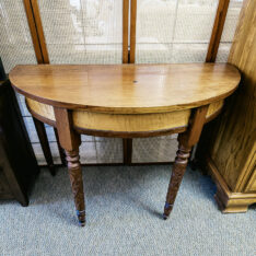 Vintage Demi Lune Table