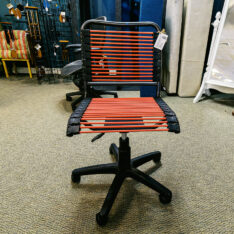 Pink Bungee Rope Desk Chair