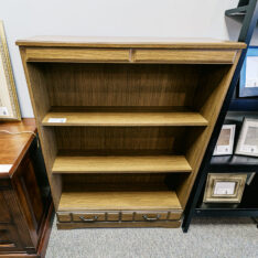 Vintage Wood Bookcase