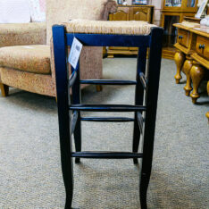 Rush Seat Bar Stool