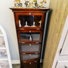 Cherry Apothecary Cabinet