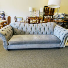 Tufted Grey Sofa