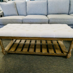 Upholstered Tufted Bench