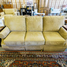Gold Velvet Sofa