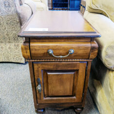 A A Laun Cherry End Table