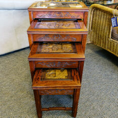 Rosewood Nesting Tables-4