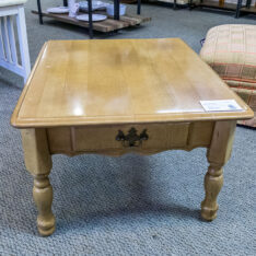 Wood End Table