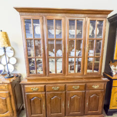 Cherry Buffet Hutch