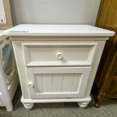 Painted Ivory Nightstand
