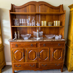 PH Granite Top Buffet Hutch