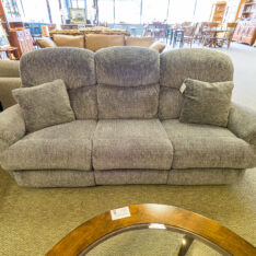 La-Z-Boy Grey Reclining Sofa